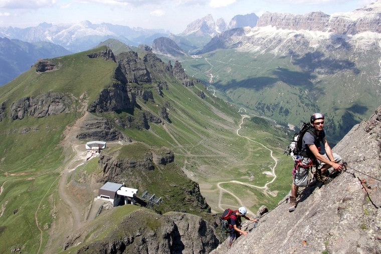 Dolomity - høeben Padon