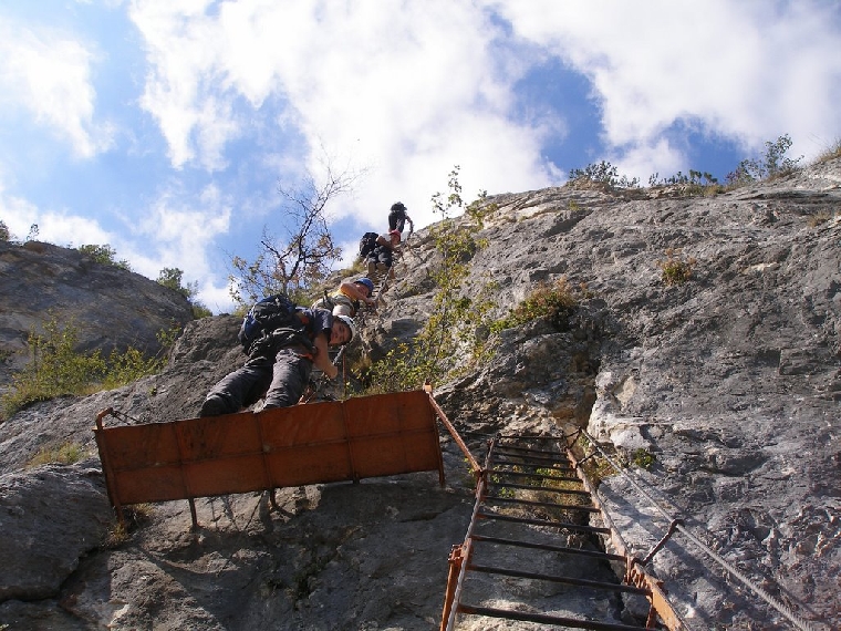 Ferrata na Cima S.A.T. - Lago di Garda
