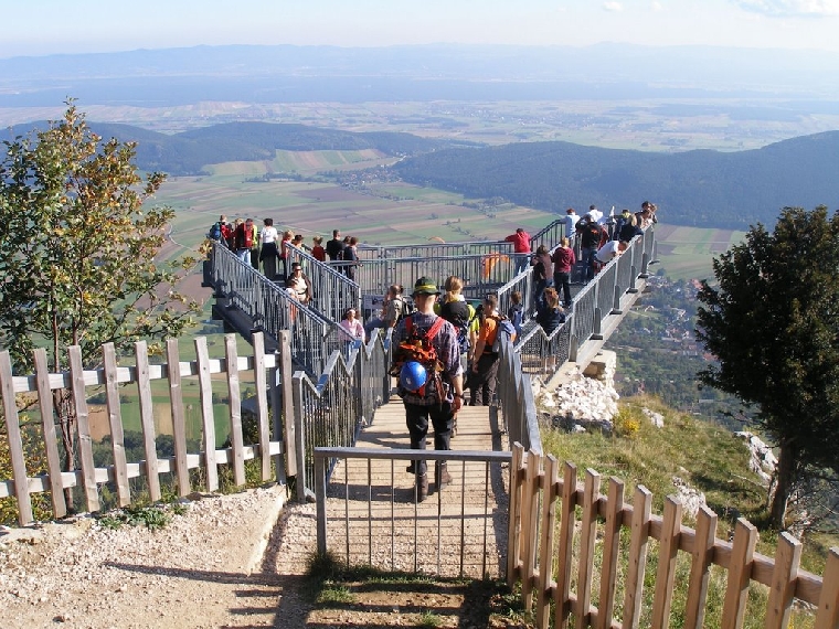 Hohewand - vyhlídka Skywalk
